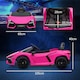 image 7 of AIYAPLAY Lamborghini Revuelto Licensed Ride On Car, with Suspension, Pink