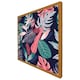 image 4 of Tropical plant leaves (Picture Frame) Brown | XS