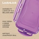 image 4 of LocknLock Eco Food Container Set 1L Rectangular Lunch Storage Box - Pack of 3