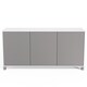 image 3 of Frank Olsen Furniture S-Tech Sideboard | Grey | White | 1