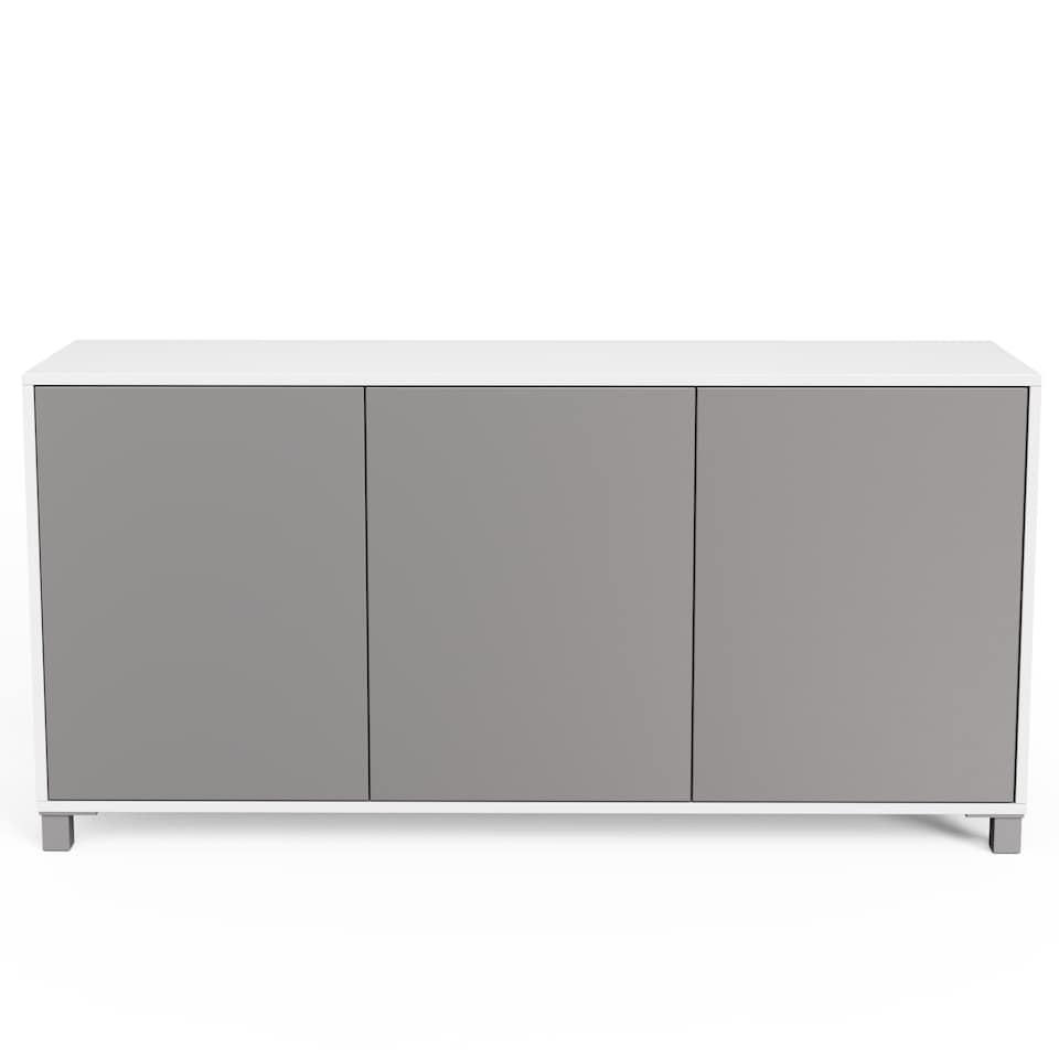image 1 of Frank Olsen Furniture S-Tech Sideboard | Grey | White | 1