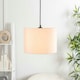 image 1 of ValueLights Torbery Set of 3 Blush Nesting Ceiling Light Shades