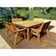 image 3 of Traditional Eight Seater Table Set with 4 Benches