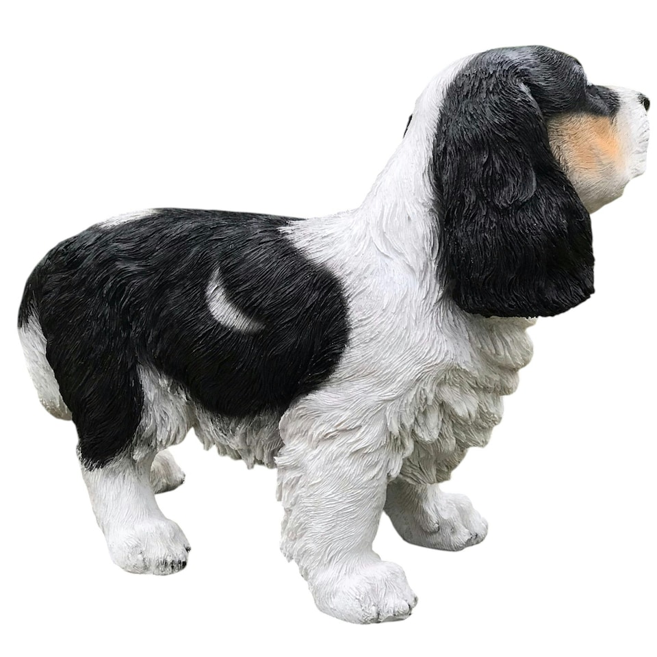 image 1 of Animal Crackers Cavalier King Charles Spaniel Figurine Home Or Garden Decoration