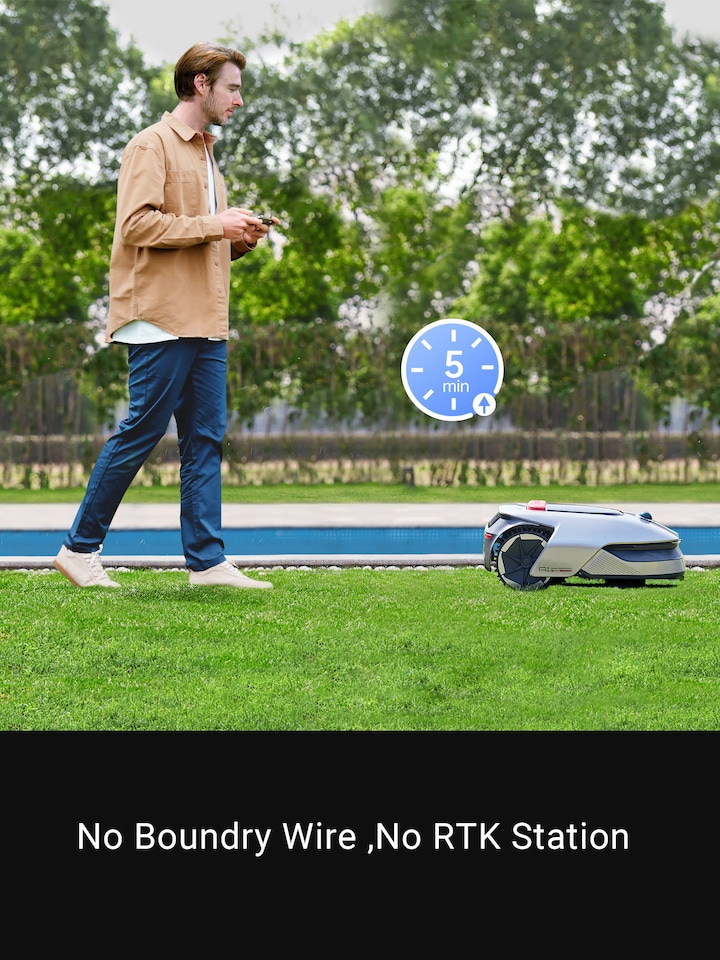 image 1 of Dreame A1 Pro smart robot mower