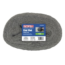 Faithfull Steel Wool - Multi Colour - Fine 200g