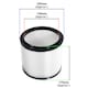 image 3 of SPARES2GO Wet & Dry Cartridge Filter compatible with Guild 8815785 GWD30 8642240 GWD30P 16L 30L Vacuum Cleaner
