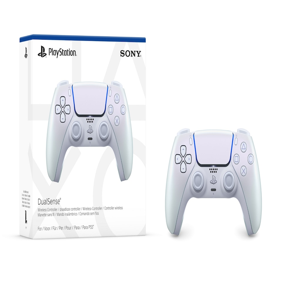 image 1 of Sony DualSense PS5 Wireless Controller - Chroma Pearl  -1000044424 - P5AEJJSNY58984