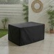 image 7 of Neo Grey 4 Piece Bamboo Style Table & Chairs Set With Cover