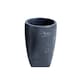 image 3 of Showerdrape Octavia Grey Marble & Chrome Tumbler | Grey | 1