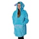 image 3 of Lilo & Stitch Girls Hoodie Blanket - Blue - 9-13 Years