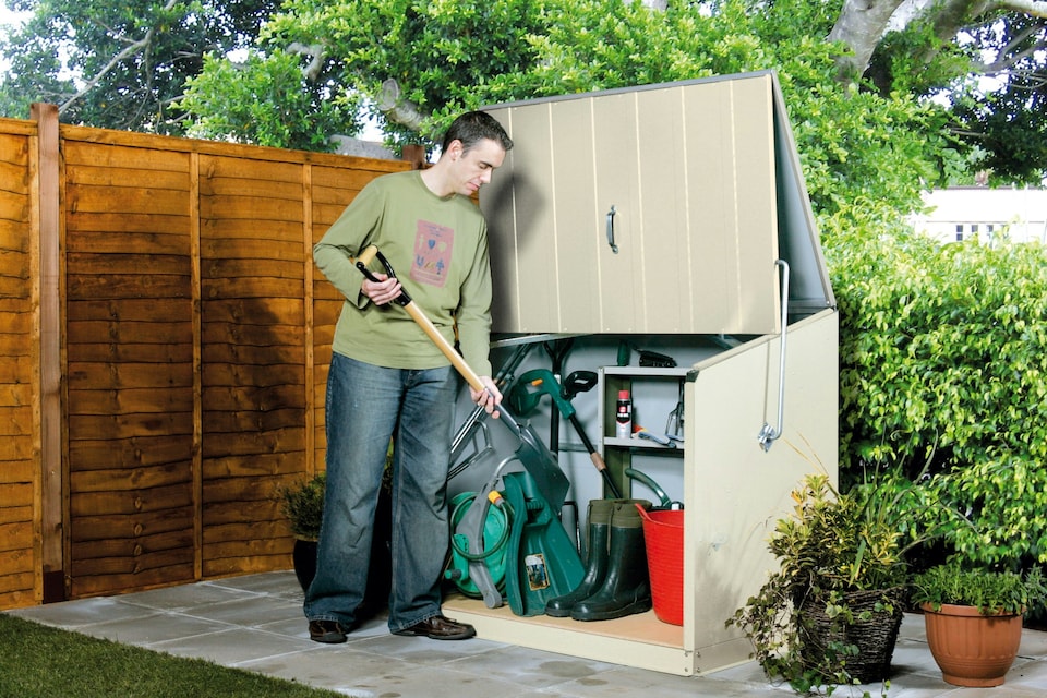 image 1 of Trimetals Stowaway Garden Medium Storage Box – 138cm x 89cm