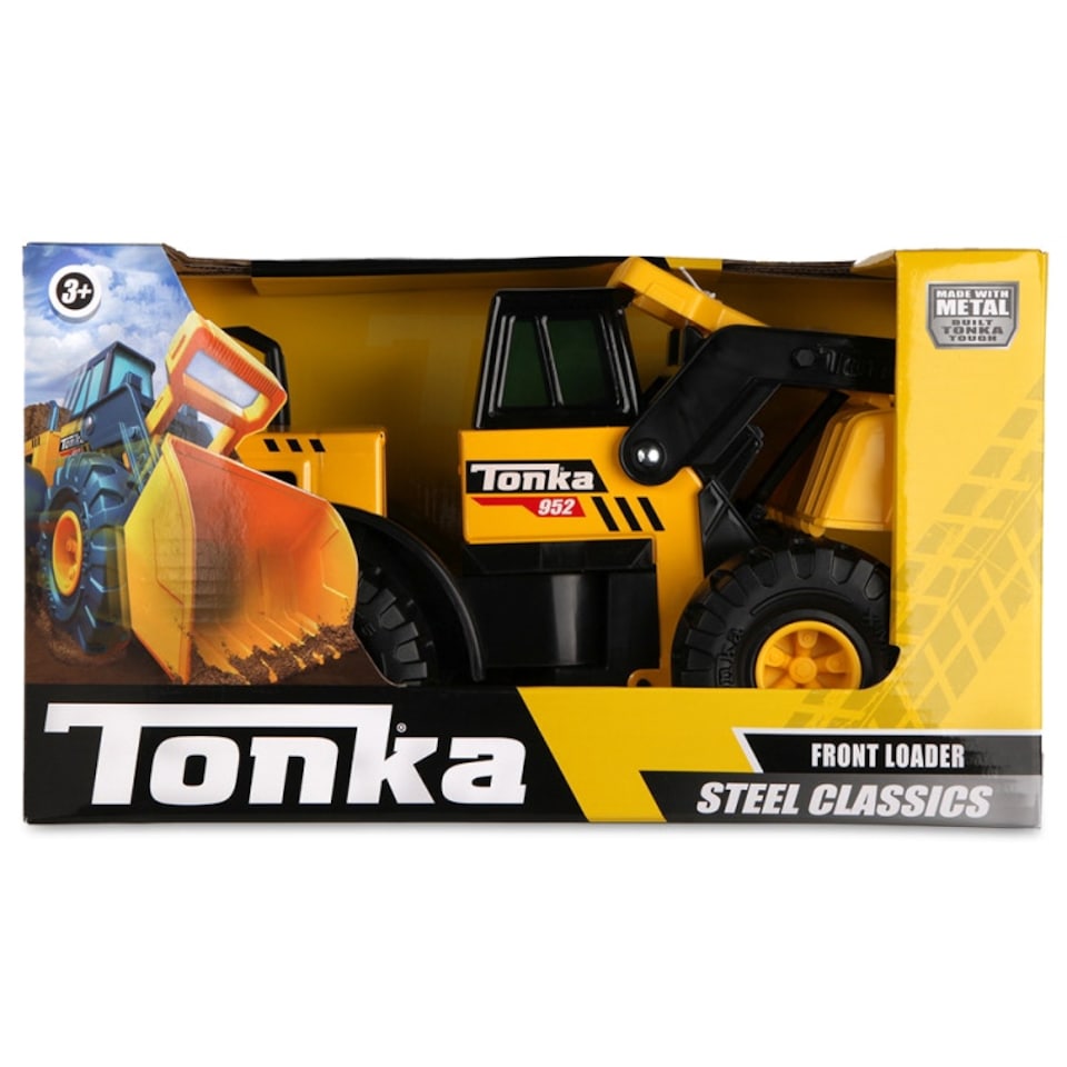 image 1 of Tonka TX06026 Steel Classics Mighty Front Loader