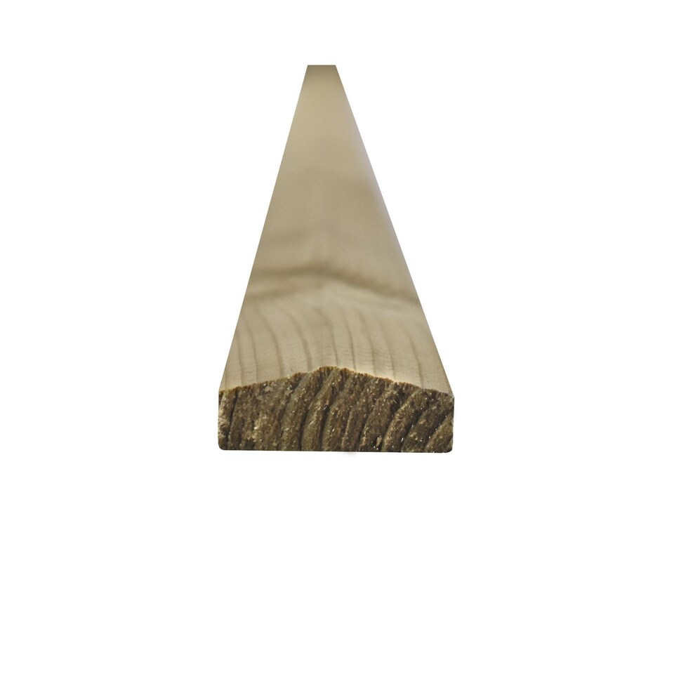 image 1 of Snowdon Timber Garden Treated Fence Capping Rail 5 Pack (L) 1.83m (W) 40mm (T) 15mm