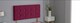 image 1 of Maroon Plush Velvet Cube Headboard | Multi | 4FT6 Double 20"inch Headboard