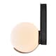 image 3 of Nordlux Dalius Outdoor Wall Light Black Plastic Solar E27 Sensor Ceiling or Wall Mounting - Mains Powered, IP44 | Black | Black