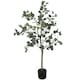 image 6 of HOMCOM Artificial Plant, Faux Silk Eucalyptus Tree, 150cm Green | 5ft