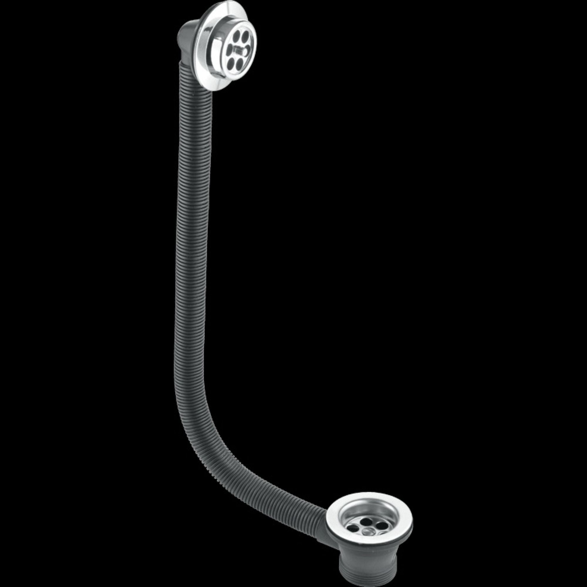McAlpine 1.25" x 70mm Bath Combined Waste - FBW1PC in Silver
