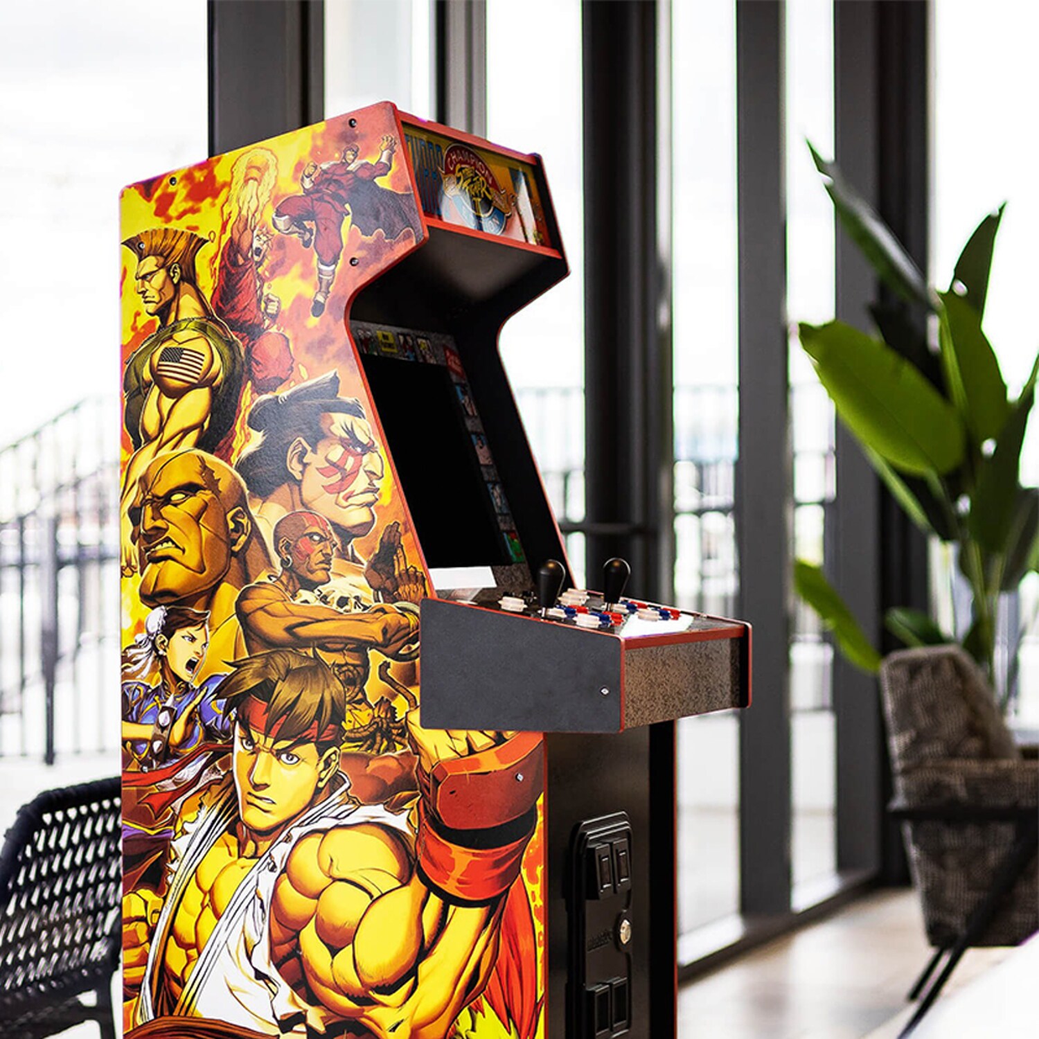 Arcade1Up Street Fighter Turbo Legacy Yoga Flame 14-in-1 Wifi