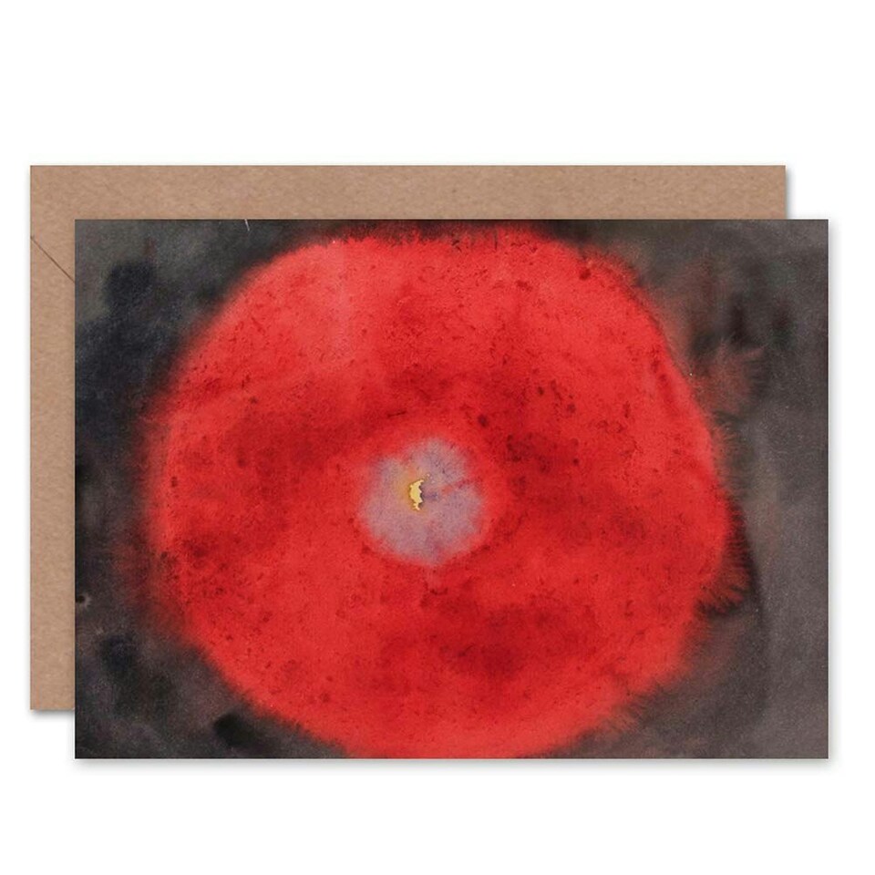 image 1 of Abstract Hilma Af Klint 1922 Birch Birthday Card