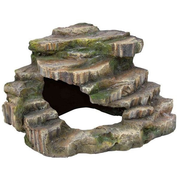 Trixie Reptiland Rainforest Corner Rock with Cave & Platform - 26 x 20 x 26 cm