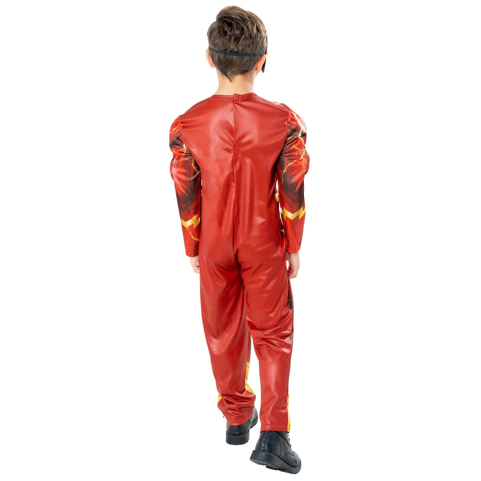 image 1 of Flash Childrens/Kids Costume - Red/Gold - 3-4 Years 3