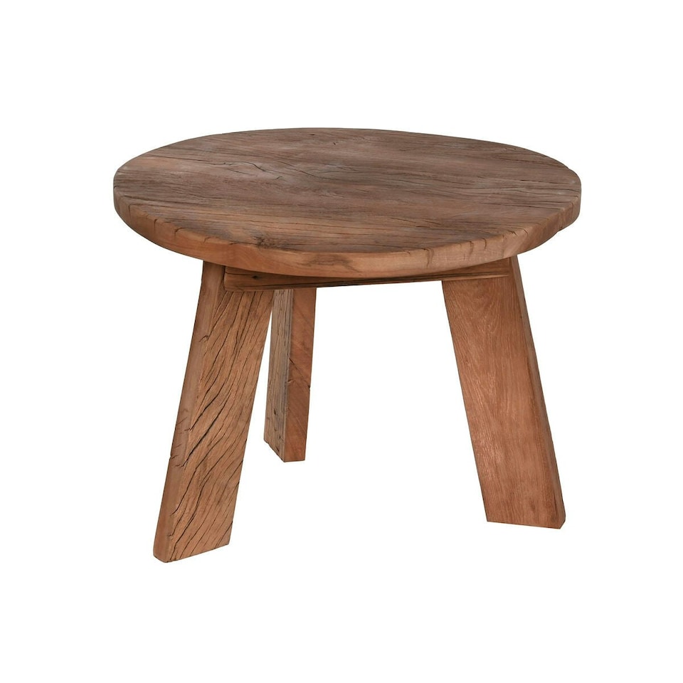 image 1 of Side table Home ESPRIT Brown Recycled Wood 60 x 60 x 45 cm