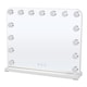 image 1 of Living and Home Hollywood LED Makeup Vanity Mirror Dimmable 15 Bulbs