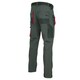 image 2 of ArtMas Grey Red Work Trousers for Men Durable Design with Knee Pad Pockets Reinforced Seams and Multi Functional Pockets Size UK34