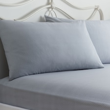 D & D Kristen Fitted Bed Sheet Set Grey
