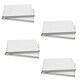 image 2 of 50 x White Small Single Wall Die Cut Packing Shipping Boxes C5 White