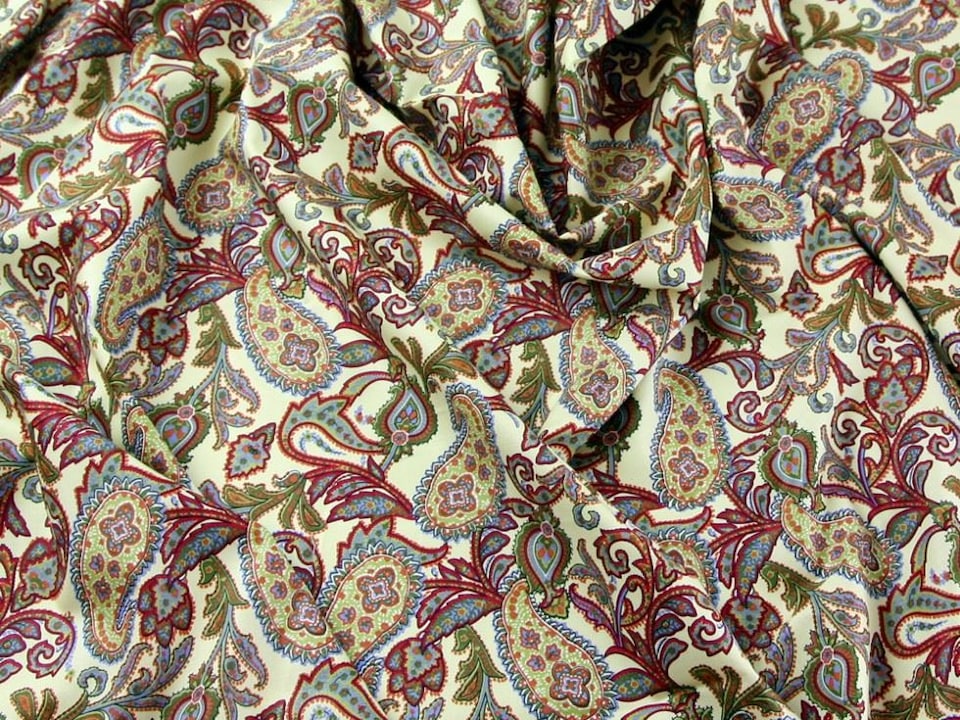 Multicoloured Cotton Lawn Fabric for Dressmaking, 140cm / 55" Wide - per metre