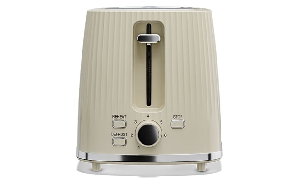 image 1 of Cello Breakfast Bundle - Textured Kettle + 2 Slice Toaster