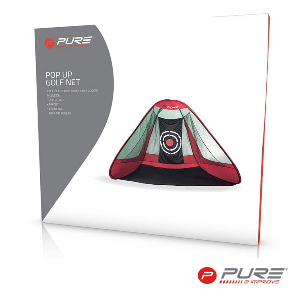 image 1 of Triangular Golf Practice Net