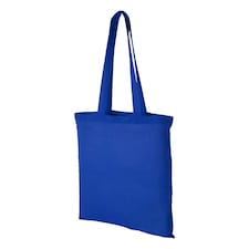 Bullet Peru Cotton Tote - Royal Blue - 38 x 42 cm Blue
