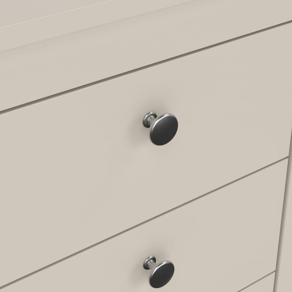 image 1 of Madrid Bedside Table 3 Drawers in Cashmere N/A