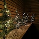 image 2 of Set of 6 30cm Light up Christmas Tree Path Lights with Warm White LEDs