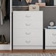 image 3 of FWStyle Tunis 4 Drawer Chest Of Drawers Matt White