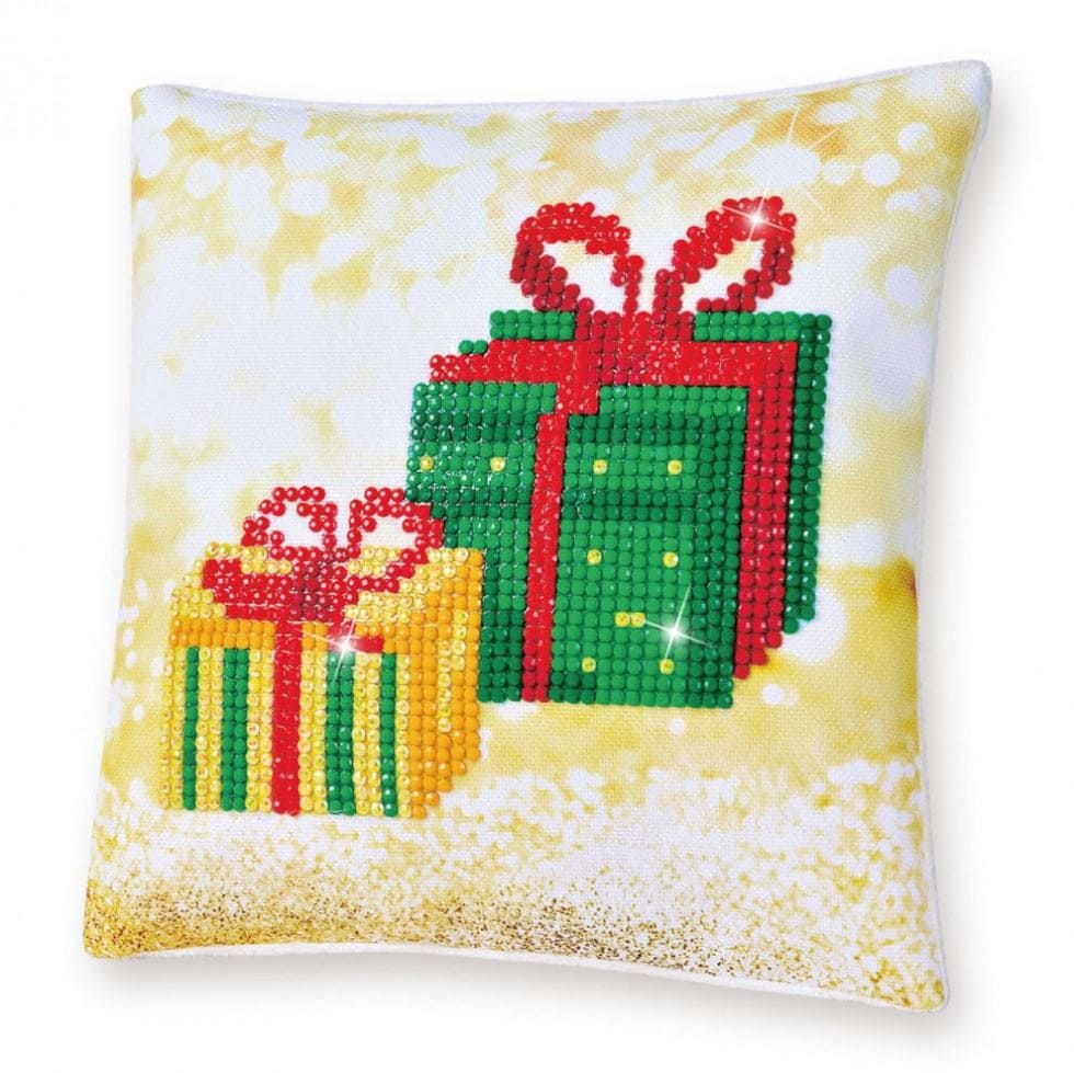Diamond Dotz Diamond Painting Kit Cushion Christmas Gifts, Christmas Pattern