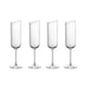 image 6 of Villeroy & Boch New Moon Set of 4 Champagne Flutes