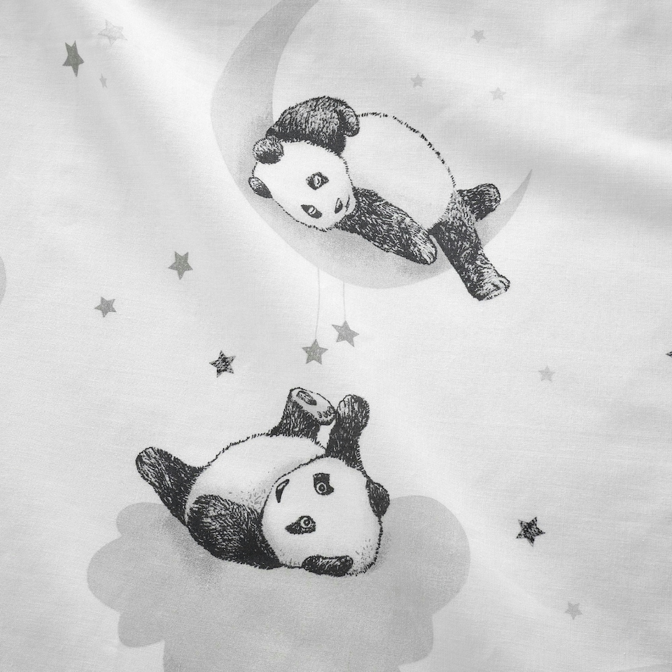 image 1 of Sleepy Panda Toddler Bedding