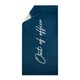 image 2 of Vinga Lounge Velour Beach Towel - Navy - One Size Blue | One size