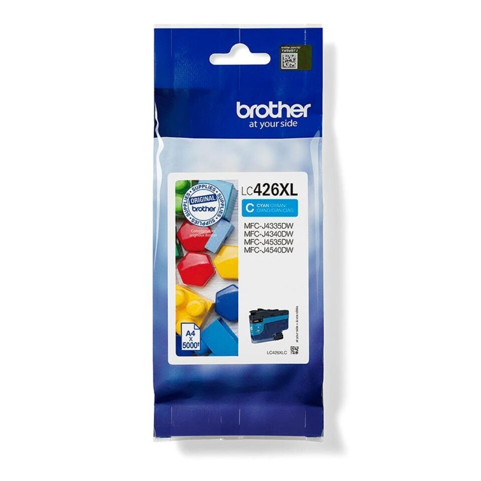 Brother Cyan High Capacity High Capacity Ink Cartridge 5k pages LC426XLC N/A