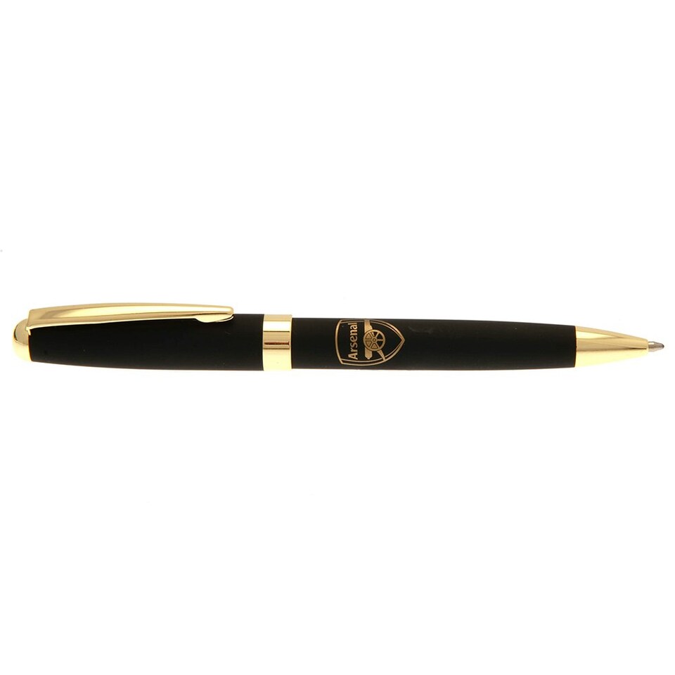 image 1 of Arsenal FC Pen & Case Set - Black/Gold - One Size