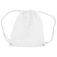 image 1 of Westford Mill Cotton Gymsac Bag - 12 Litres - White - One Size White | One Size