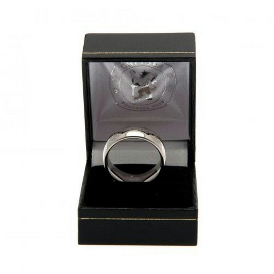 image 1 of Chelsea FC Super Titanium Ring - Silver - S