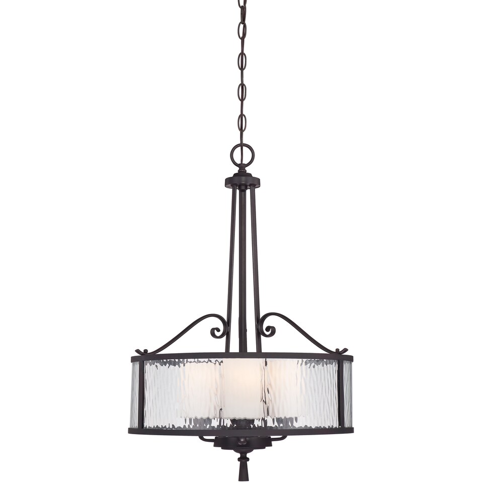 image 1 of Adonis 3 Light Ceiling Pendant Dark Cherry, E27