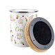 image 4 of Allotment Rabbits Compost Caddy - Metal 2L Decorative Kitchen Food Waste Bin