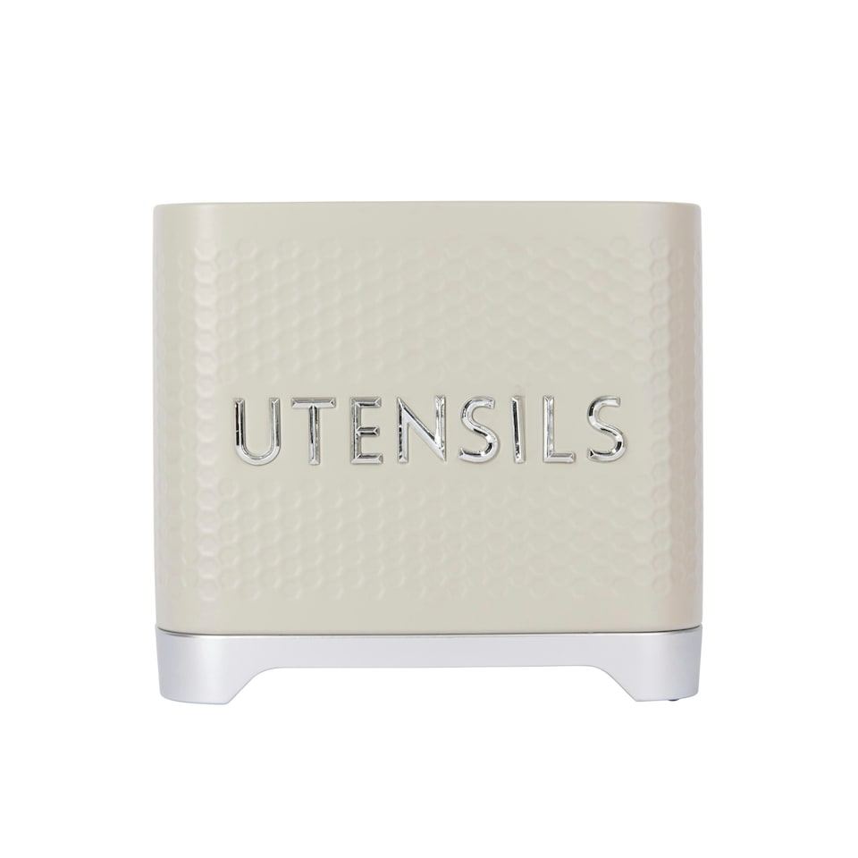 image 1 of Lovello Utensil Holder Cream Textured