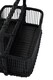 image 5 of Rustc Black Rattan And Bamboo Caddy Basket | Black